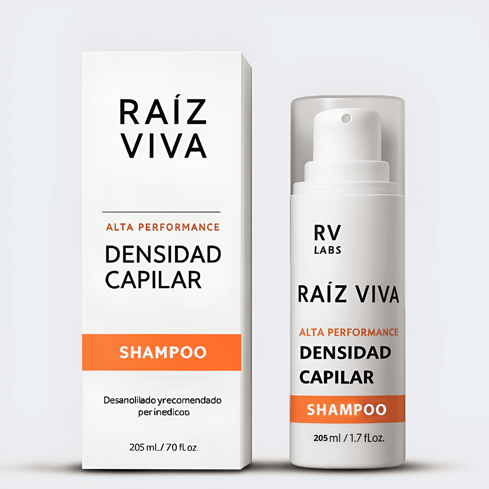 Shampoo De Alta Densidad Con CAPIXYL 5% - RAIZ VIVA